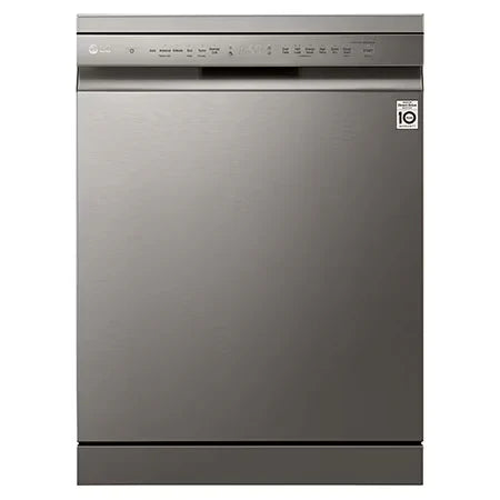 Lave-vaisselle LG DFB512FP 14 couverts avec QuadWash™ en finition inox Lave-vaisselle LG DFB512FP 14 couverts avec QuadWash™ en finition inox